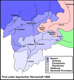 Tirol unter bayerischer Herrschaft