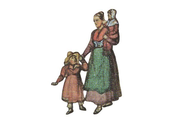 Frau mit Kinder