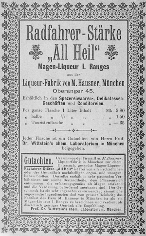  - Radfahrer-Stärke „All Heil“