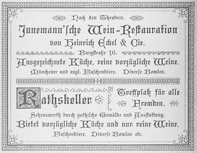 - Junemann’sche Wein-Restauration