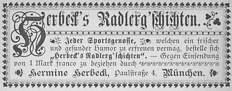  - Herbeck’s Radlerg’schichten