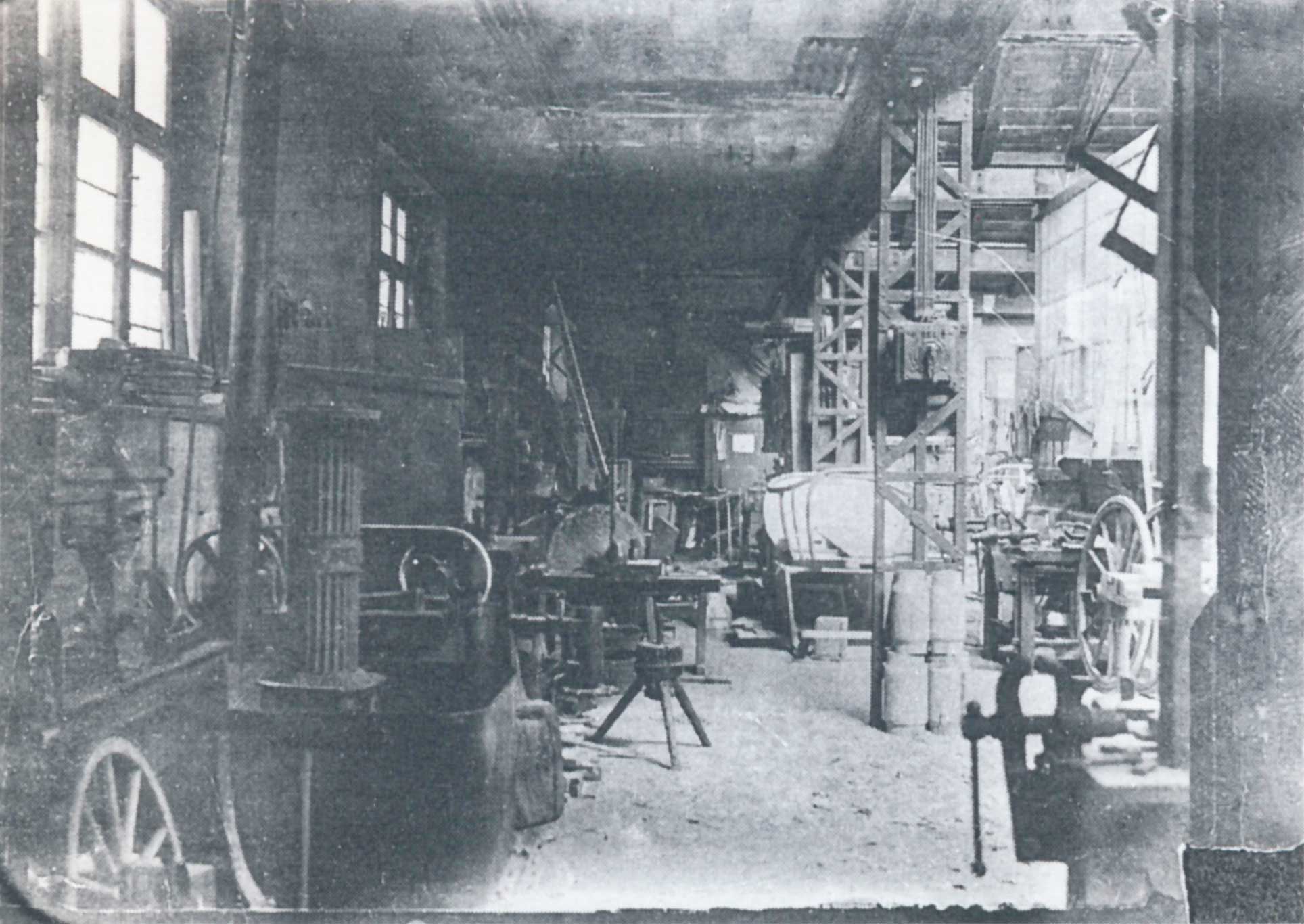 Werkstatt in der Schönfeldstraße