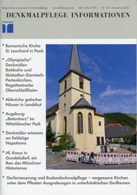 Bayerisches Amt für Denkmalpflege - Denkmalpflege Information 2012/11