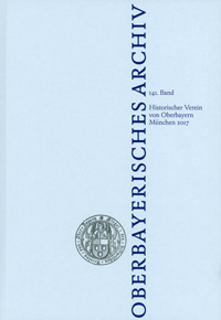 Präsentation des Jahrbuchs „Oberbayerisches Archiv 141 (2017)