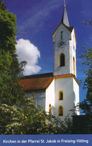 Kirchen in der Pfarrei St. Jakob Freising-Vötting