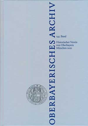 Straub Johann Baptist, Oberbayerisches Archiv - Band 145 - 2021