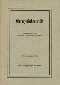 Oberbayerisches Archiv - Band 093 - 1971