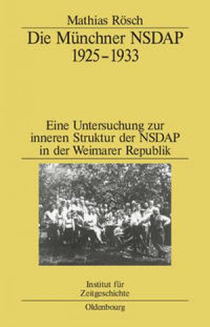 Die Münchner NSDAP 1925–1933