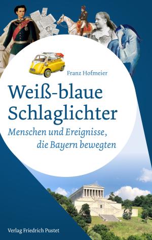 Weiß-blaue Schlaglichter