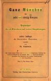 München Bücher - Neuester Wegweiser durch München und seine Umgebungen  ISBN: 3968843460