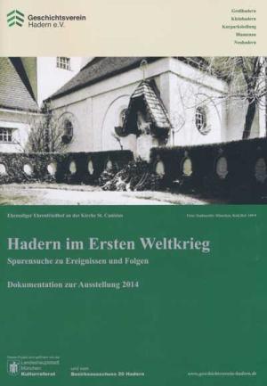  - Hadern im Ersten Weltkrieg
