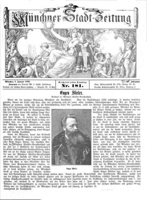 München Buch Münchner Stadtzeitung  -1892 (181-207)