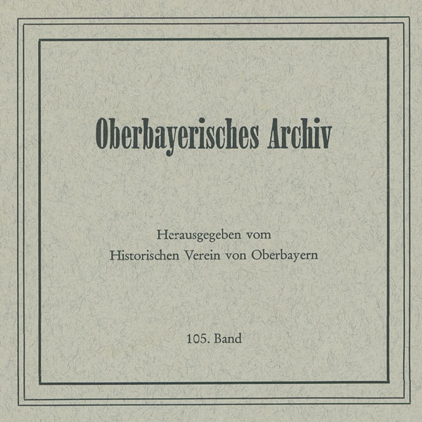 Oberbayrisches Archiv