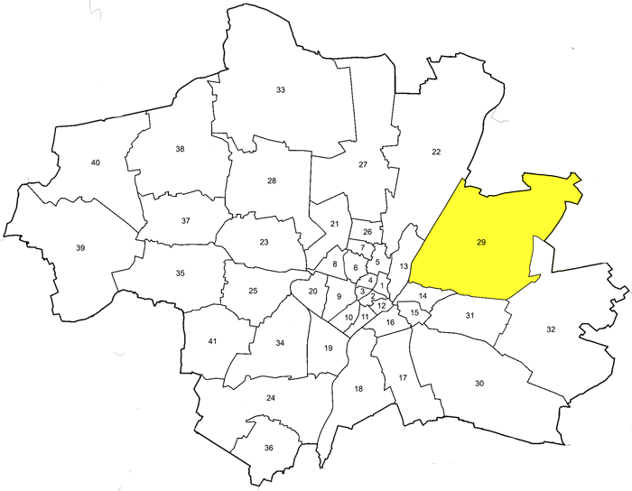 Stadtbezirke alt München