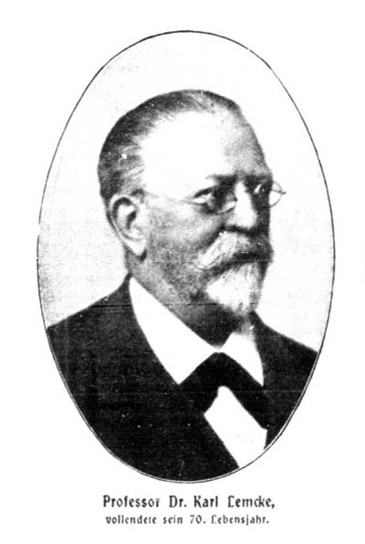 Lemcke Carl von 
