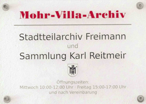 Logo - Stadtteilarchiv Freimann<br><br>